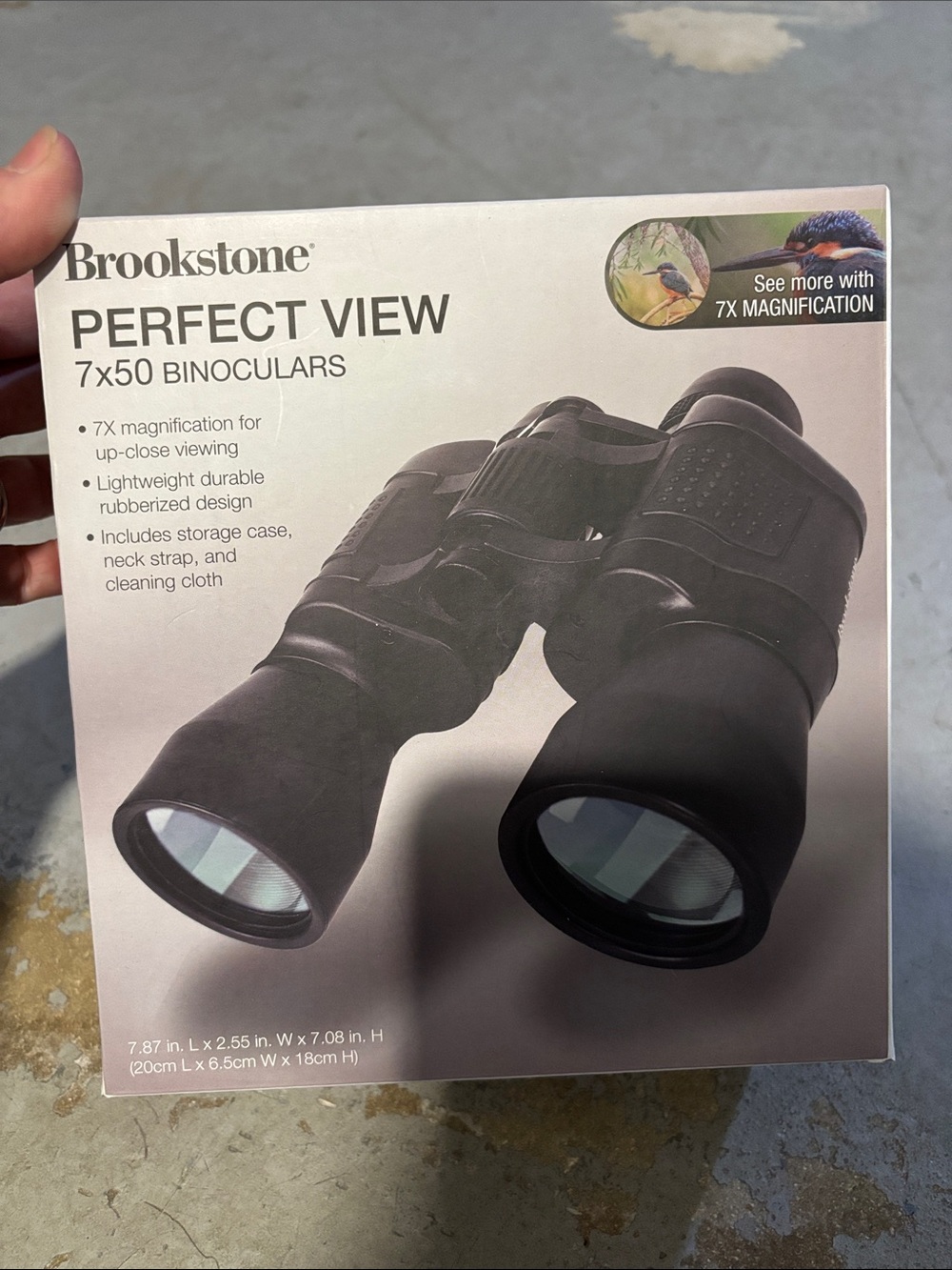 🔥BUNDLESALE Brookstone Black 7x50 Perfect View Binoculars